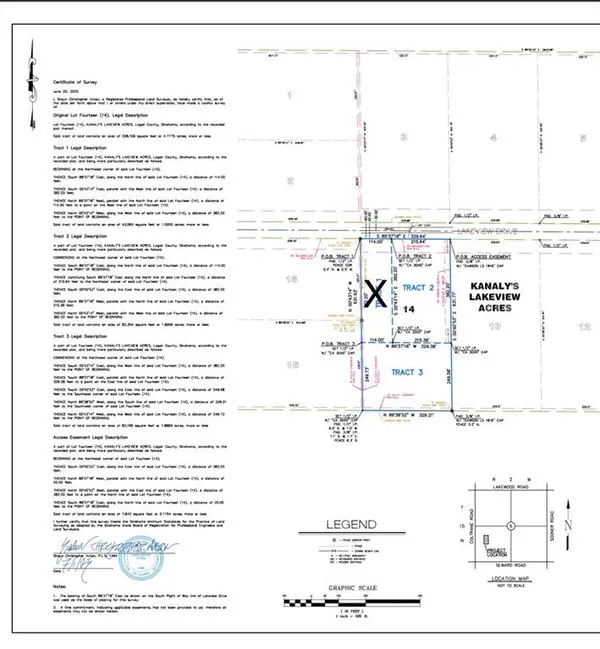 N Tract 3 Lakeview DR, Guthrie, OK 73044