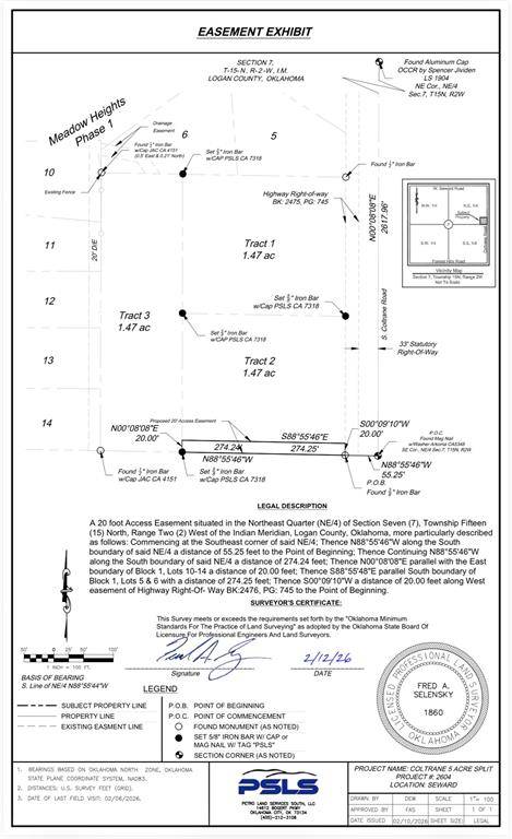 N Tract 2 Coltrane, Guthrie, OK 73044