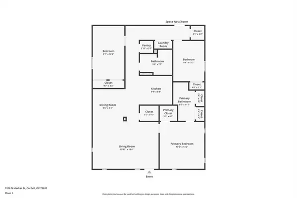 1206 N Market ST, Cordell, OK 73632