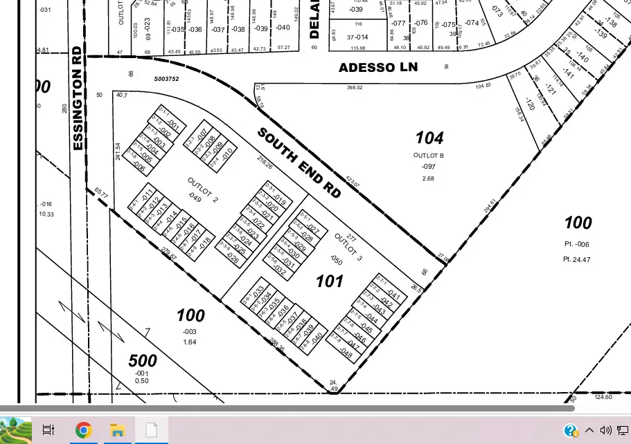 Lot #3 W South End RD, Plainfield, IL 60544