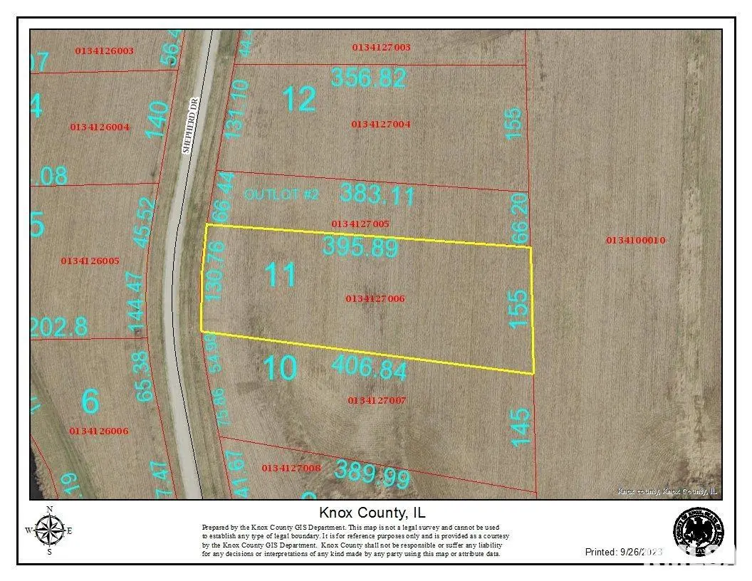 Lot 11 Shepherd DR, Rio, IL 61472