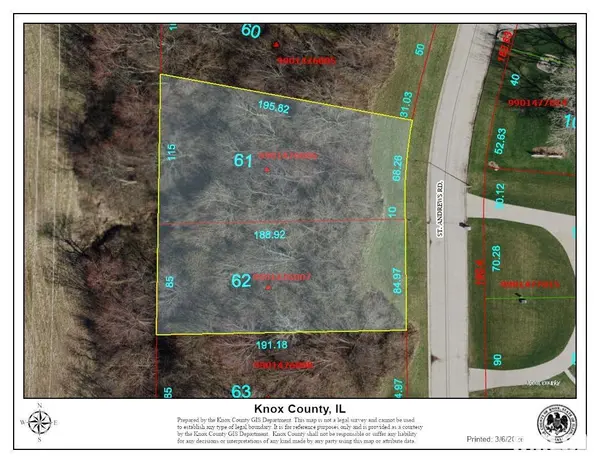 Lot 61 & 62 Country Club Estates Subdivision, Galesburg, IL 61401
