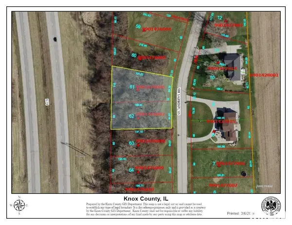 Lot 61 & 62 Country Club Estates Subdivision, Galesburg, IL 61401