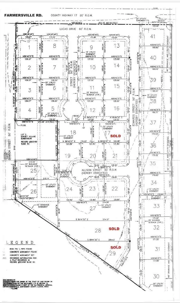Lots Sunset Village ST, Farmersville, IL 62533