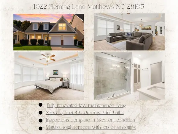 1022 Fleming LN, Matthews, NC 28104