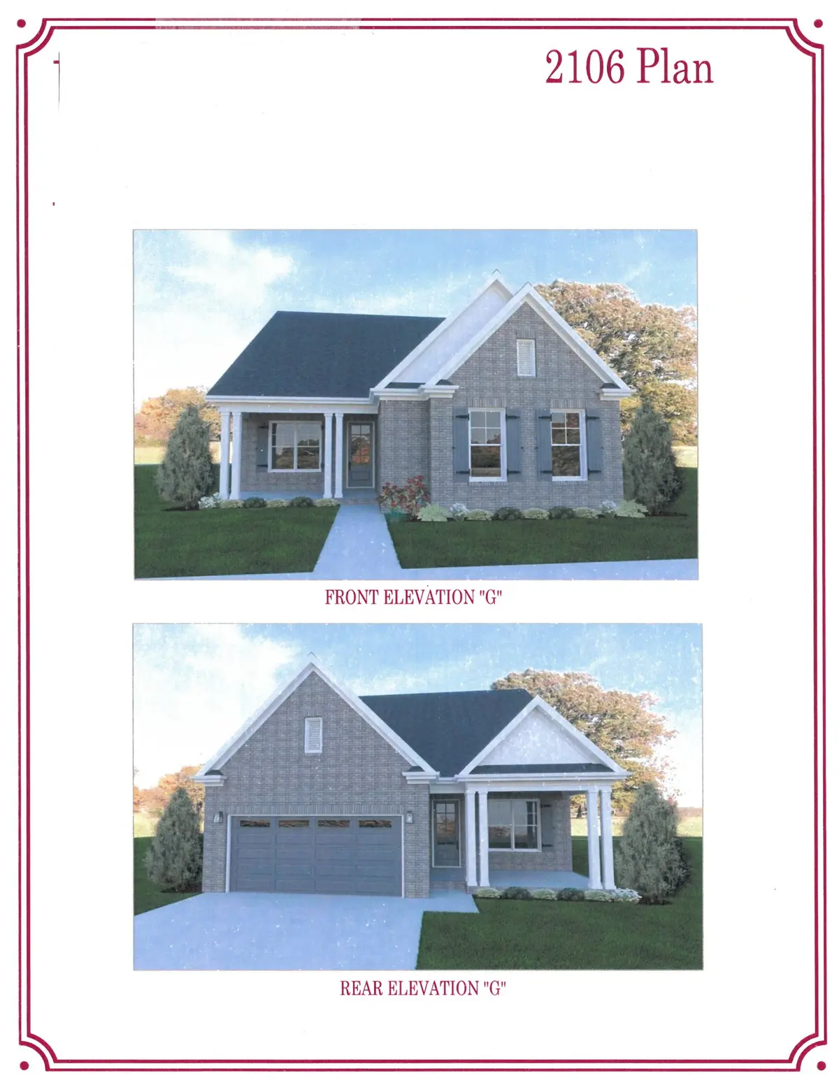 2014 Kestrel Lane Lot 105, Spring Hill, TN 37174