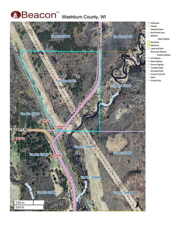 10501 N County Hwy M HWY, Springbrook, WI 54875