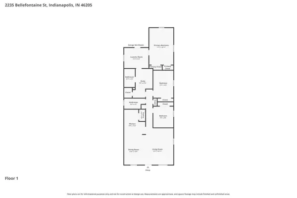 2235 Bellefontaine ST, Indianapolis, IN 46205