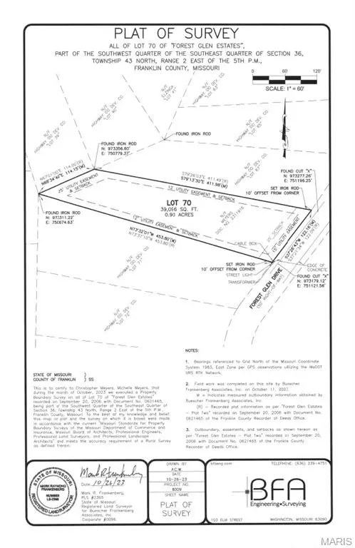 2886 Forest Glen DR, Pacific, MO 63069