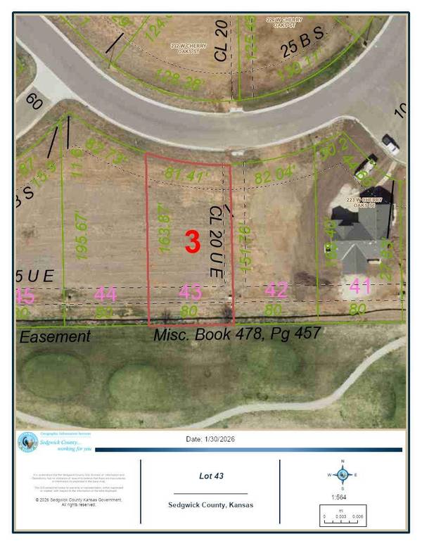 Lot 43 Cherry Oaks Ct, Cheney, KS 67025