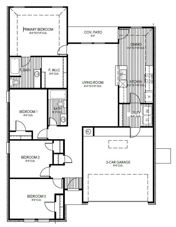 1204 E Stetson LN, Mustang, OK 73064