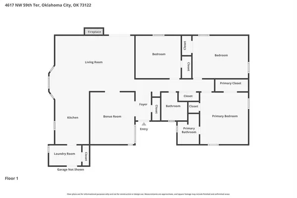4617 NW 59th TER, Oklahoma City, OK 73122