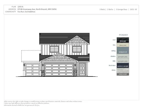 37538 Greenway AVE, North Branch, MN 55056