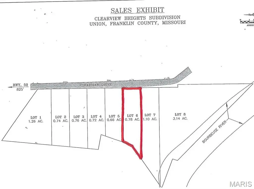 0 Lot 6 CLEARVIEW DR, Union, MO 63084