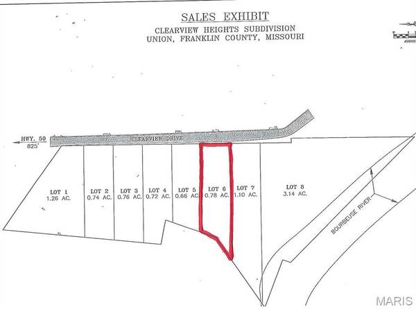 0 Lot 6 CLEARVIEW DR, Union, MO 63084