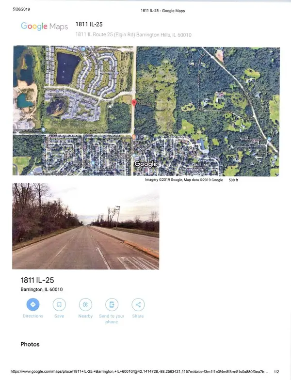 1811 IL Rte 25 (Elgin) RD, Barrington, IL 60010