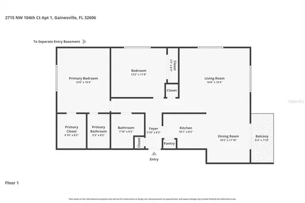 2715 NW 104TH CT #1, Gainesville, FL 32606