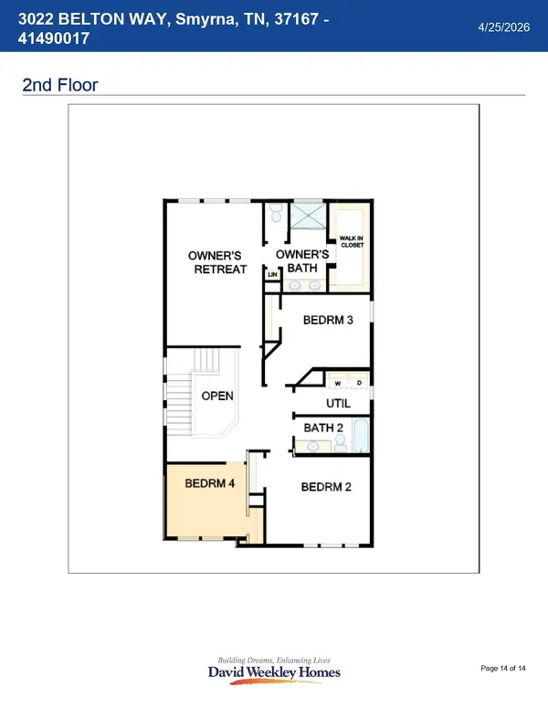 3022 Belton way, Smyrna, TN 37167