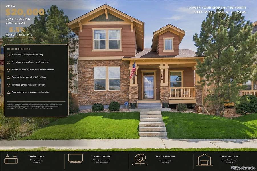 21620 E Stroll AVE, Parker, CO 80138