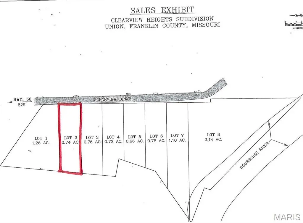 0 Lot 2 CLEARVIEW DR, Union, MO 63084