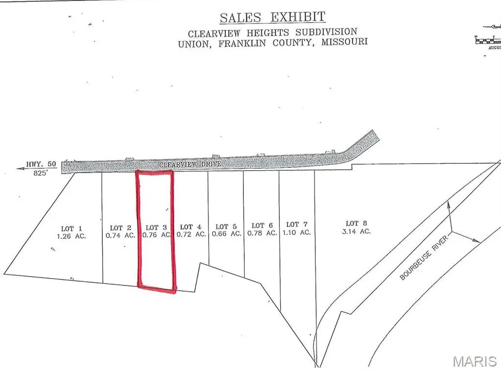 0 Lot 3 CLEARVIEW DR, Union, MO 63084