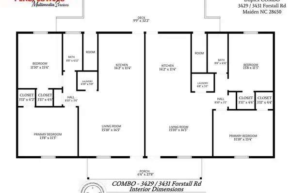 3429 & 3431 Fostall LN, Maiden, NC 28650