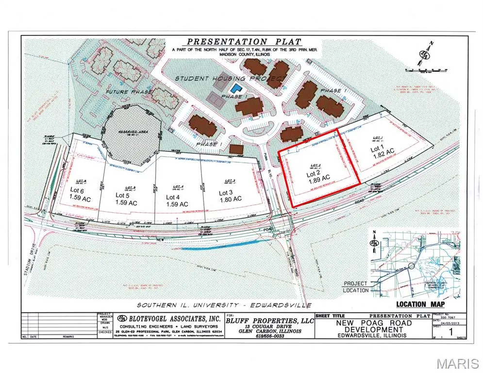 0 NE New Poag Road - Lot 2, Edwardsville, IL 62025