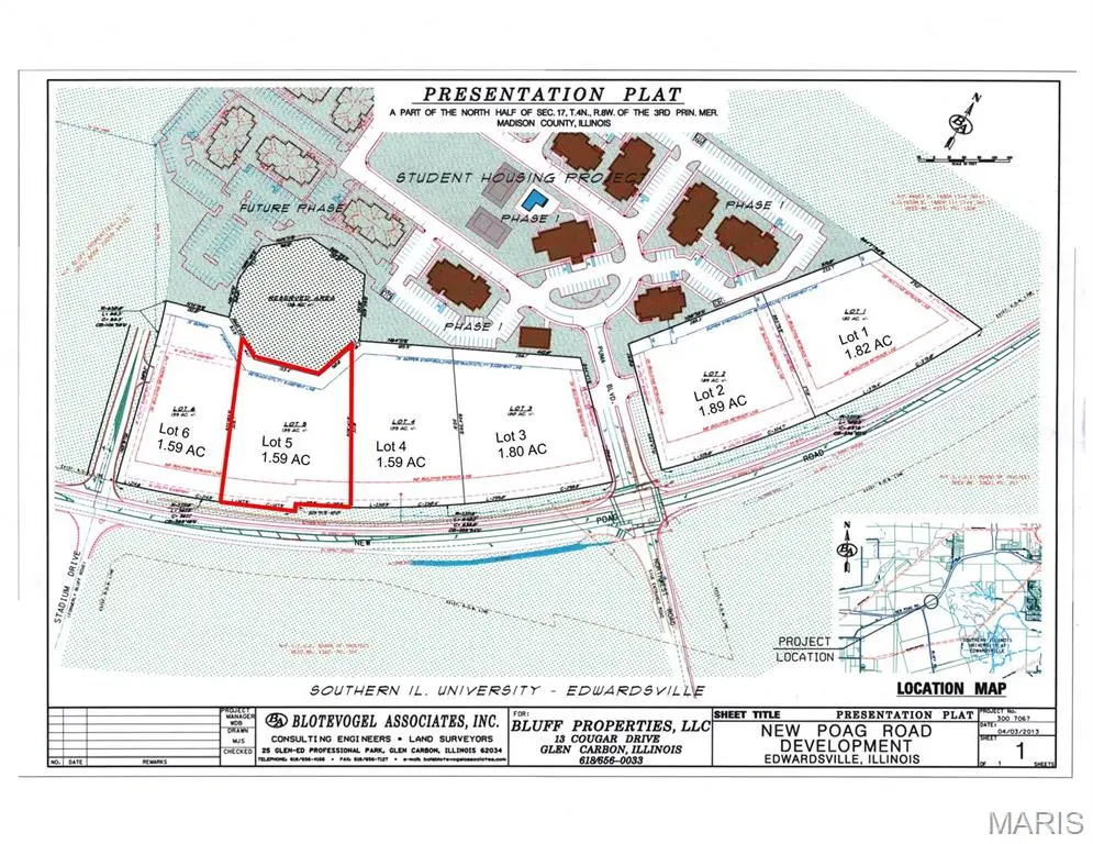 0 NE New Poag Road - Lot 5, Edwardsville, IL 62025