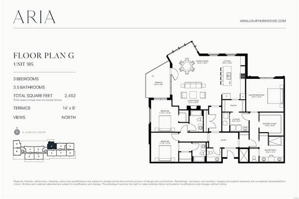 132 E Monroe #G-305, St Louis, MO 63122