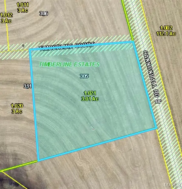 305 Timberline Ct. Lot 11, Eolia, MO 63344