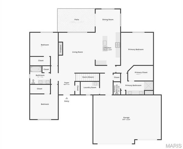2947 Bluff Ridge CT, Maryville, IL 62062