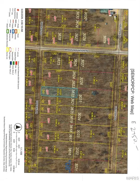 lot 3622 imperial, Bismarck, MO 63624