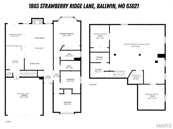 1803 Strawberry Ridge DR, Ballwin, MO 63021