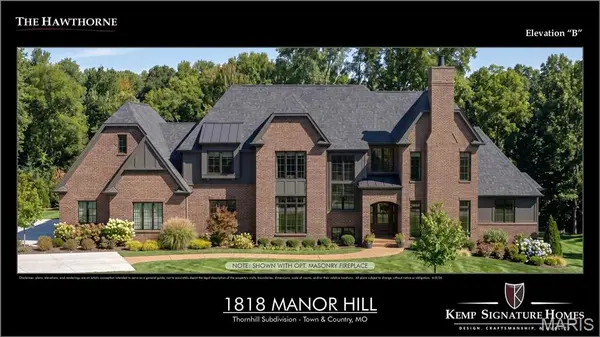 1818 Manor Hill RD, Town And Country, MO 63131