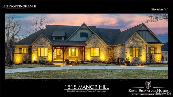 1818 Manor Hill RD, Town And Country, MO 63131