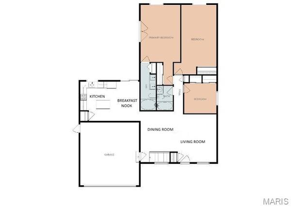 3024 Mediterranean DR, Florissant, MO 63031