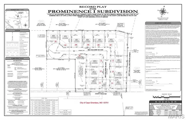 Lot 9 Red Dog DR, Cape Girardeau, MO 63701