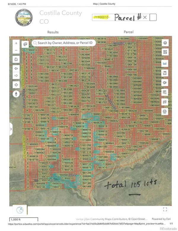 113 lots Sports Valley Estates, Mesita, CO 81152