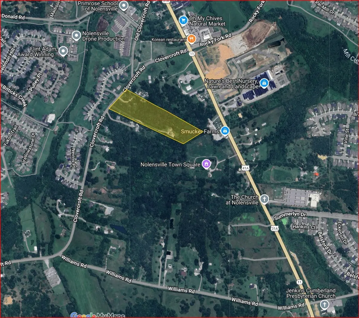 9869 Clovercroft Rd, Nolensville, TN 37135