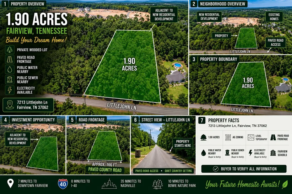 7213 Littlejohn Ln, Fairview, TN 37062