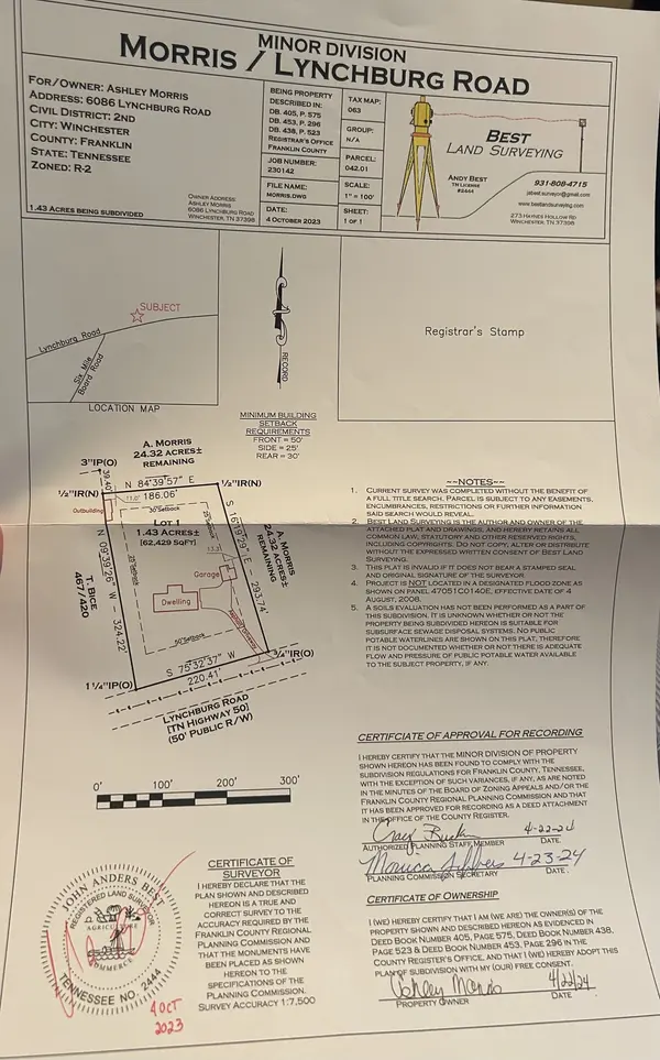 0 Bains Rd Tract 8, Hillsboro, TN 37342