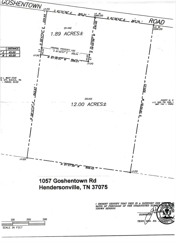 1057 Goshentown Rd, Hendersonville, TN 37075