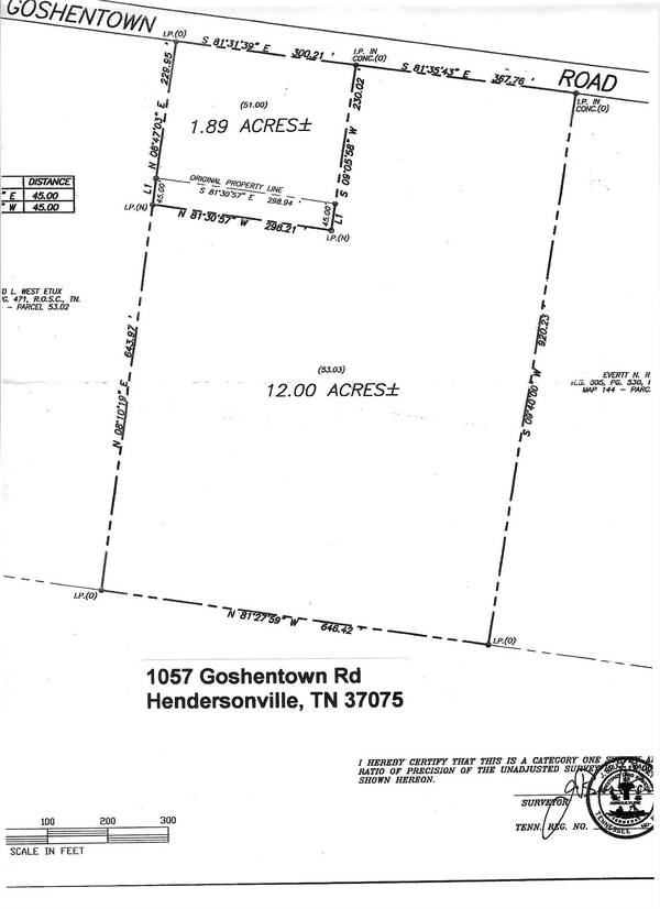 1057 Goshentown Rd, Hendersonville, TN 37075