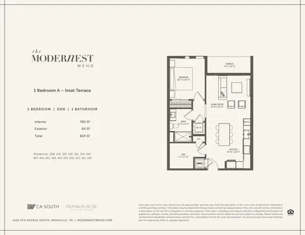 1425 4th Ave #S #216, Nashville, TN 37210