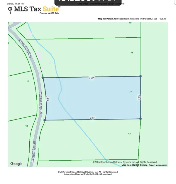0 Beech Ridge Rd, Parsons, TN 38363