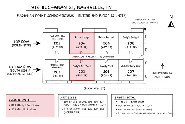 916 Buchanan St #204, 203, Nashville, TN 37208