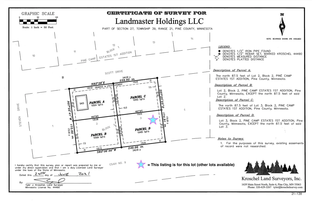 148XX E Cross Lake RD, Pine City, MN 55063