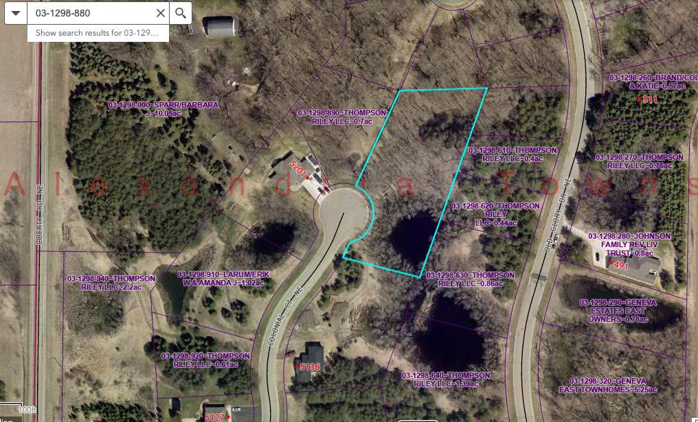 Lot 43 Block 2 Colonial Court NE, Alexandria, MN 56308