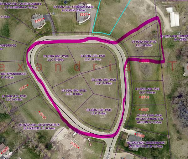 Lot 3 Block 2 Crestwood Ridge NE, Alexandria, MN 56308