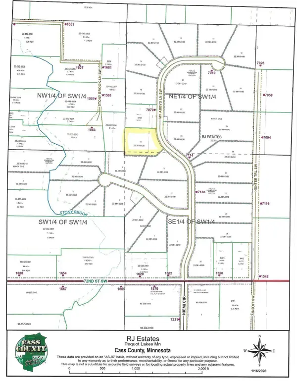 XX12 TBD My Abbys Way Lane SW, Pequot Lakes, MN 56472